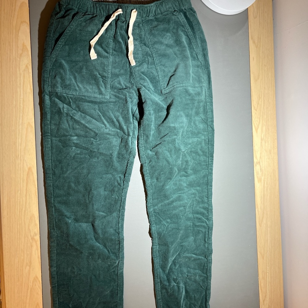 Hanna Andersson Kid’s Teal Corduroy Pants